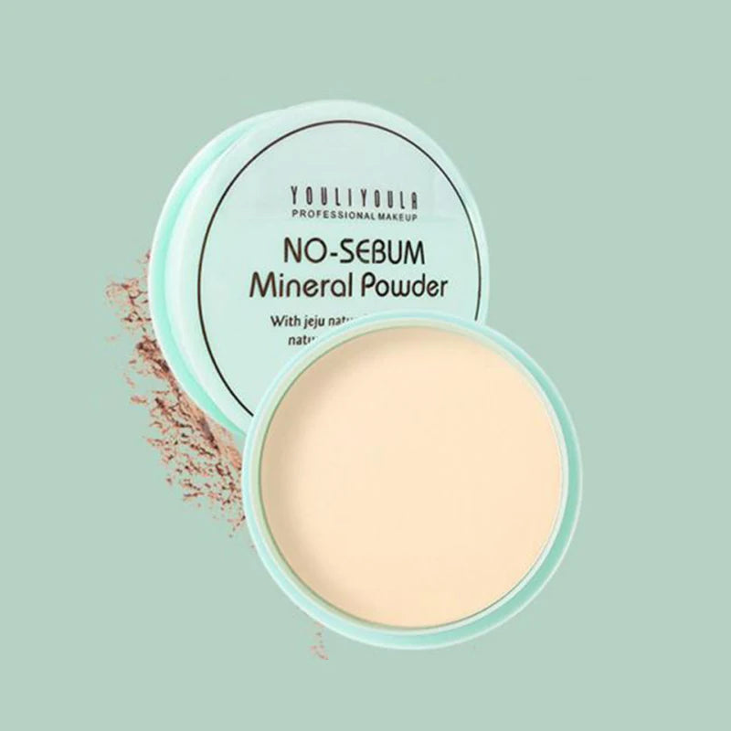 Natural Oil Control Makeup Powder Brightening Mist Facial Modification Powder Waterproof Lightweight Powder Dispersal Cosmetics